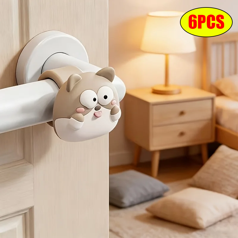 Furniture Hardware Brackets - 6pcs Door Knob Bumper Pads |