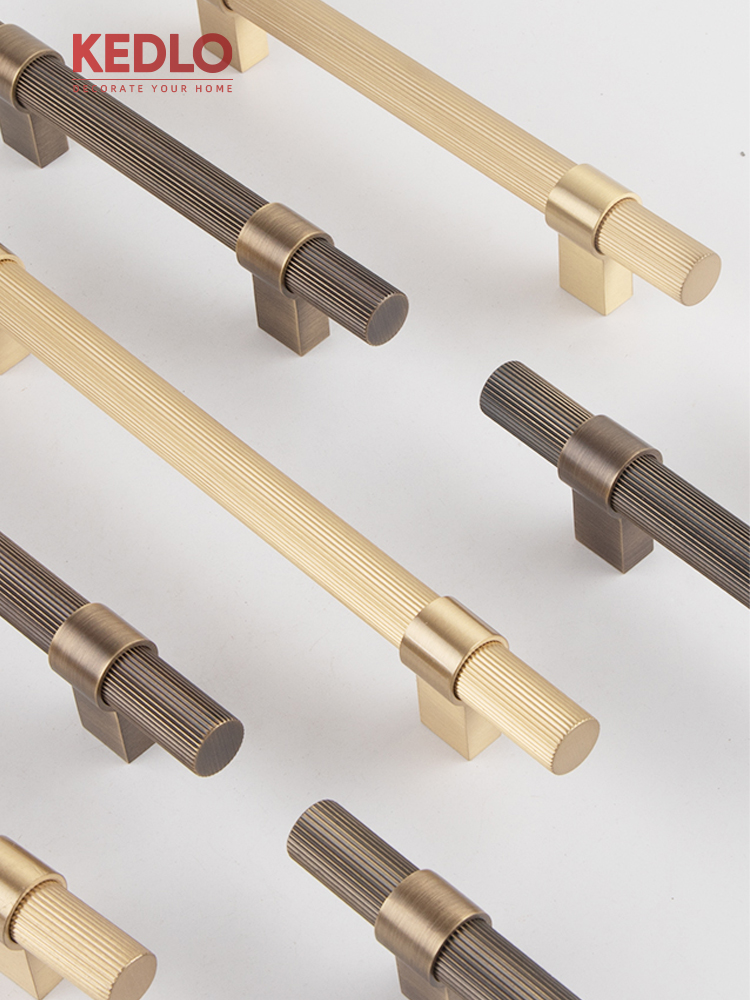Drawer Pull Gold - KEDLO Modern Light Luxury 14mm Diameter