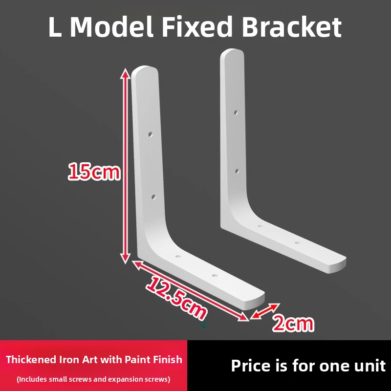 Furniture Hardware Types - Wooden Partition Board with Hardware Bracket
