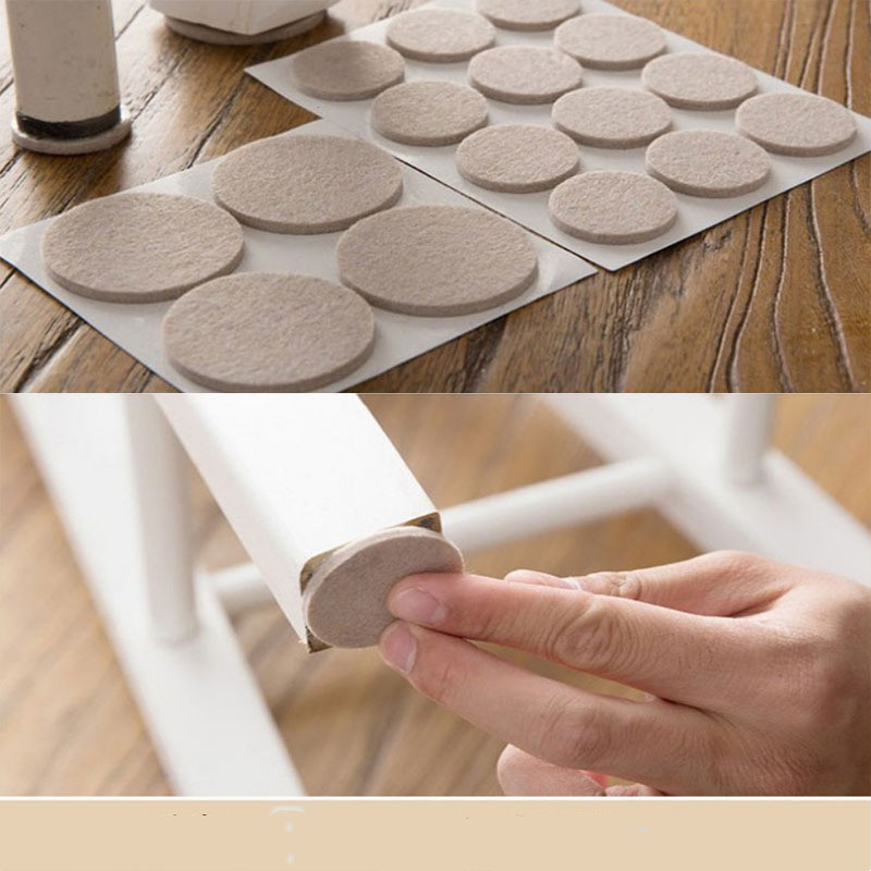 3-72Pcs Felt Chair Leg Pads 3m - Furniture Foot Pad recension och pris