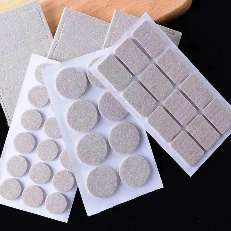 3-72Pcs Felt Chair Leg Pads 3m - Furniture Foot Pad recension och pris
