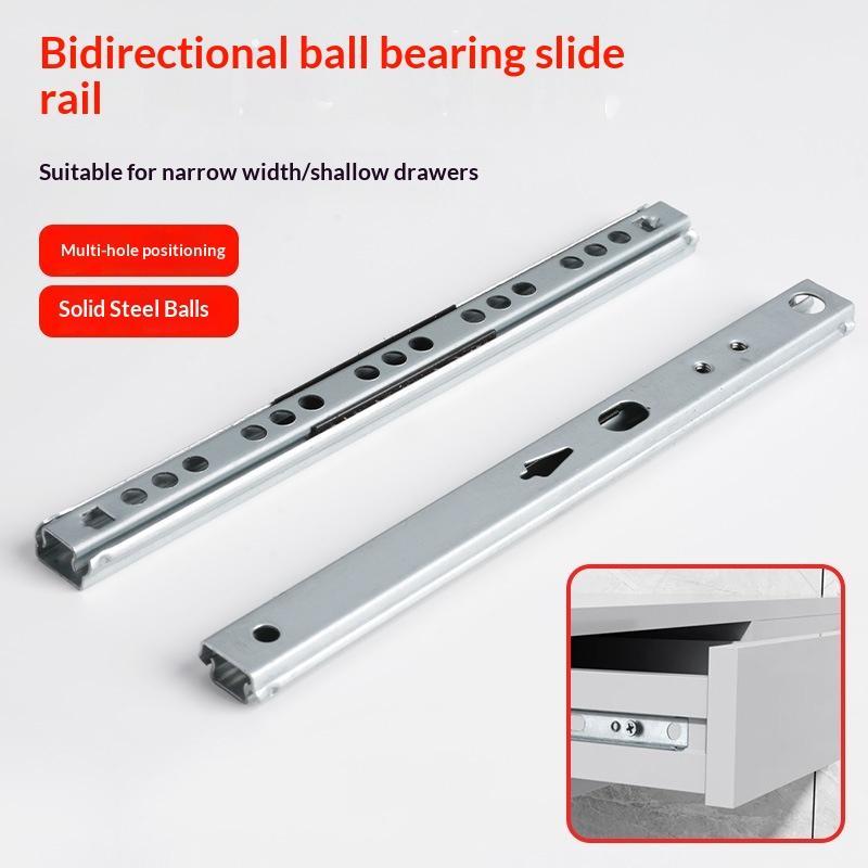 {}2Pcs Kitchen Cupboard Drawer - Furniture Rails Hardware recension och pris