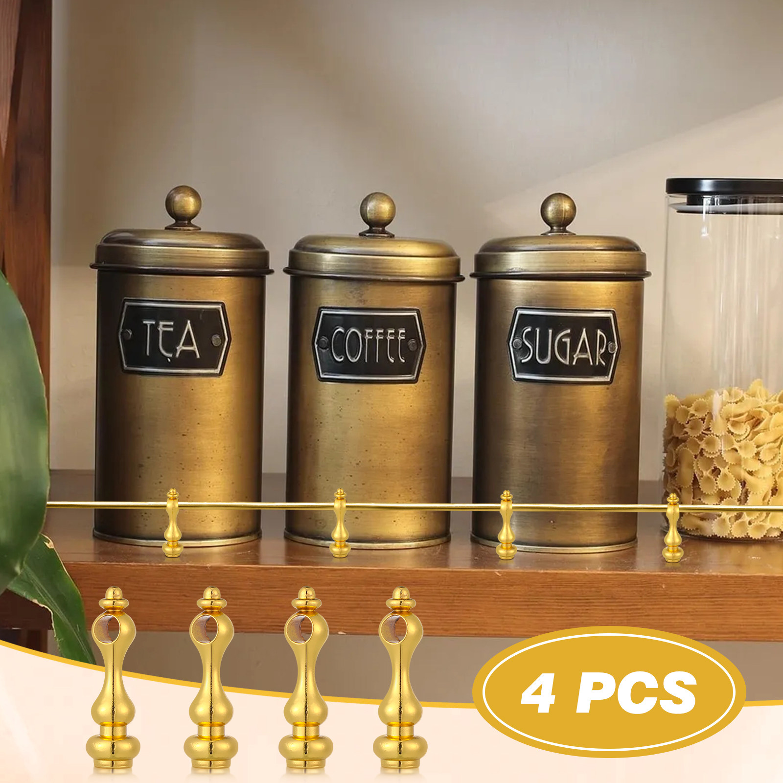 4Pcs Sturdy Iron Spindle Conne - Furniture Rails Hardware recension och pris