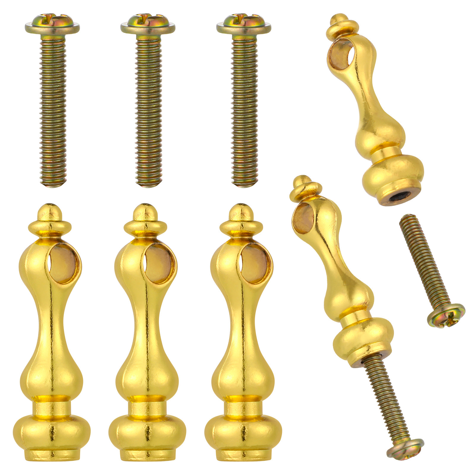 4Pcs Sturdy Iron Spindle Conne - Furniture Rails Hardware recension och pris