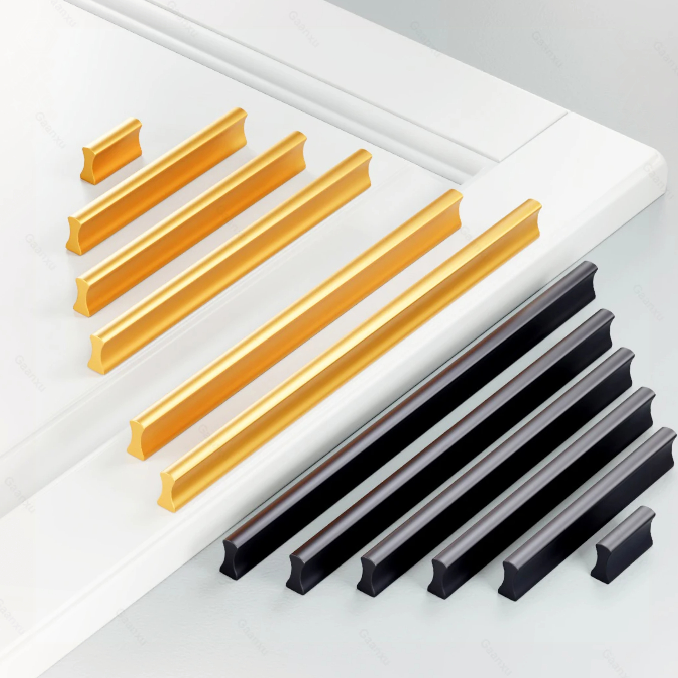 American Long Cabinet Door Han - Drawer Pull Gold recension och pris