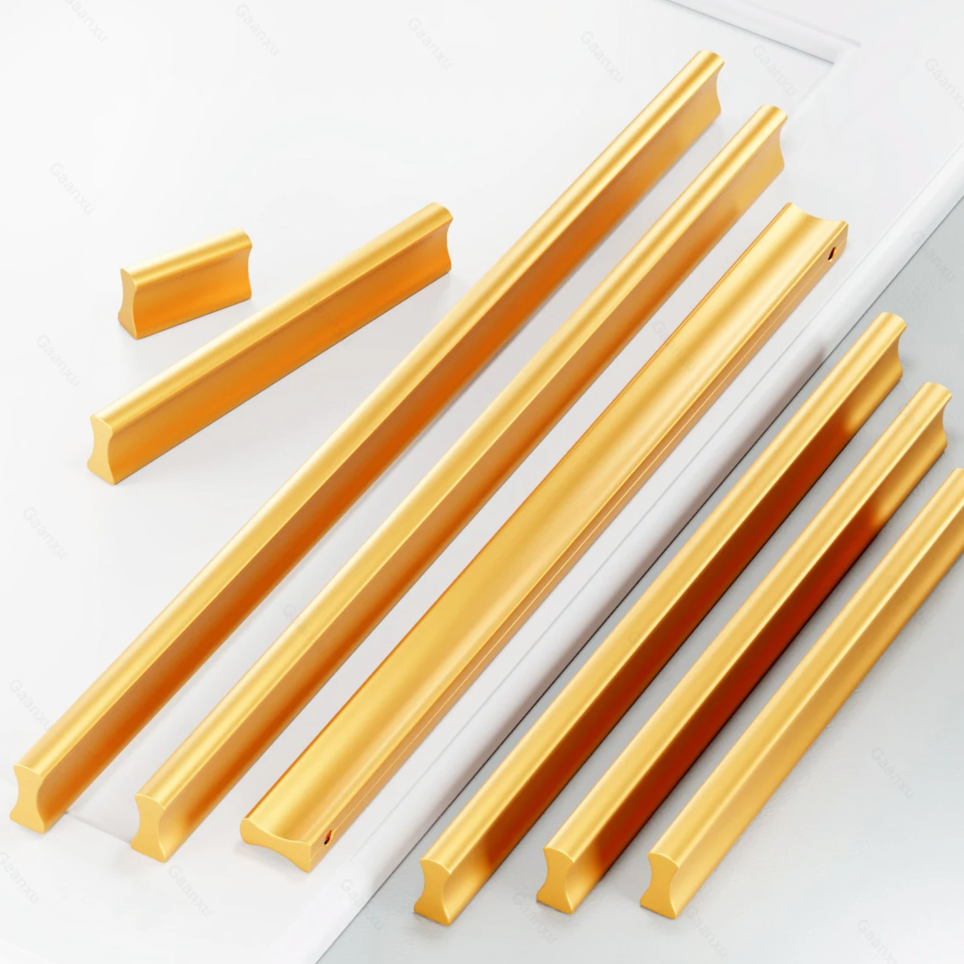 American Long Cabinet Door Han - Drawer Pull Gold recension och pris