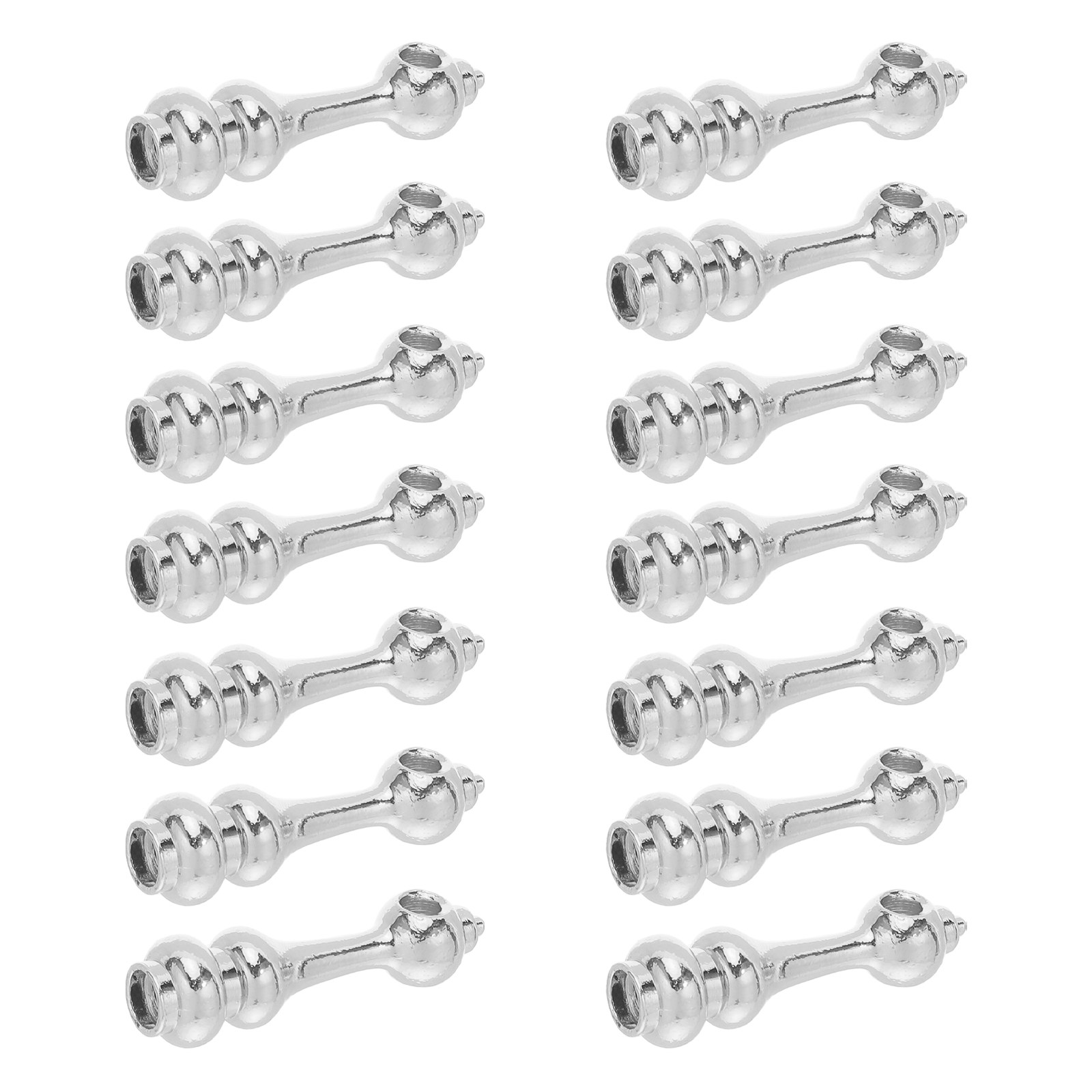 14Pcs Metal Post End Railing B - Furniture Rails Hardware recension och pris
