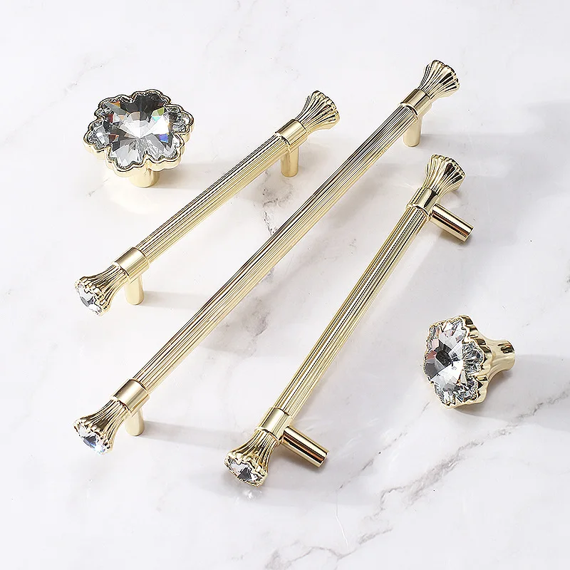 Modern Minimalist Wardrobe Doo - Drawer Pull Gold recension och pris
