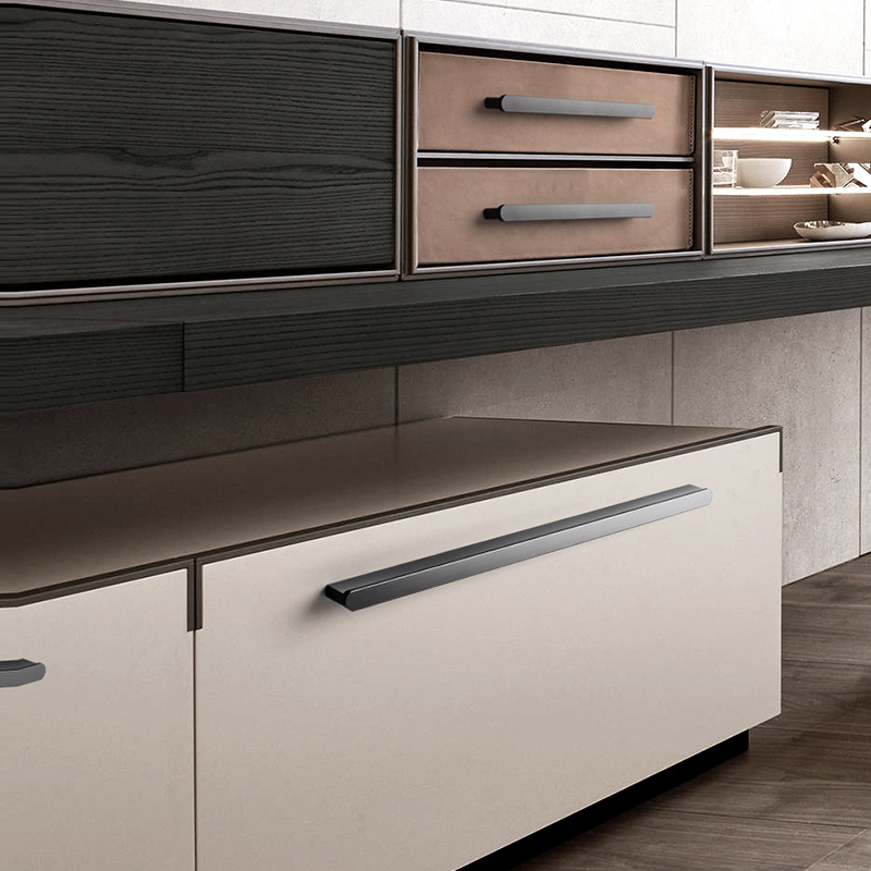 80-600mm Cabinet Door Rounded  - Drawer Pull Gold recension och pris