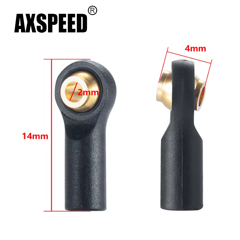AXSPEED 10Pcs M2 Plastic Link  - Joint Connector Bracket recension och pris