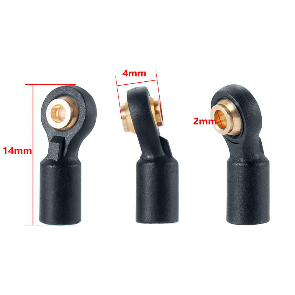 AXSPEED 10Pcs M2 Plastic Link  - Joint Connector Bracket recension och pris