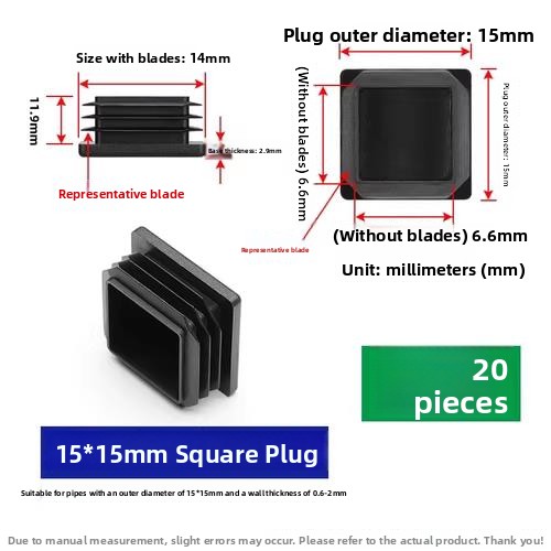 Home Use Chair Silent Plastic  - Furniture Foot Pad recension och pris