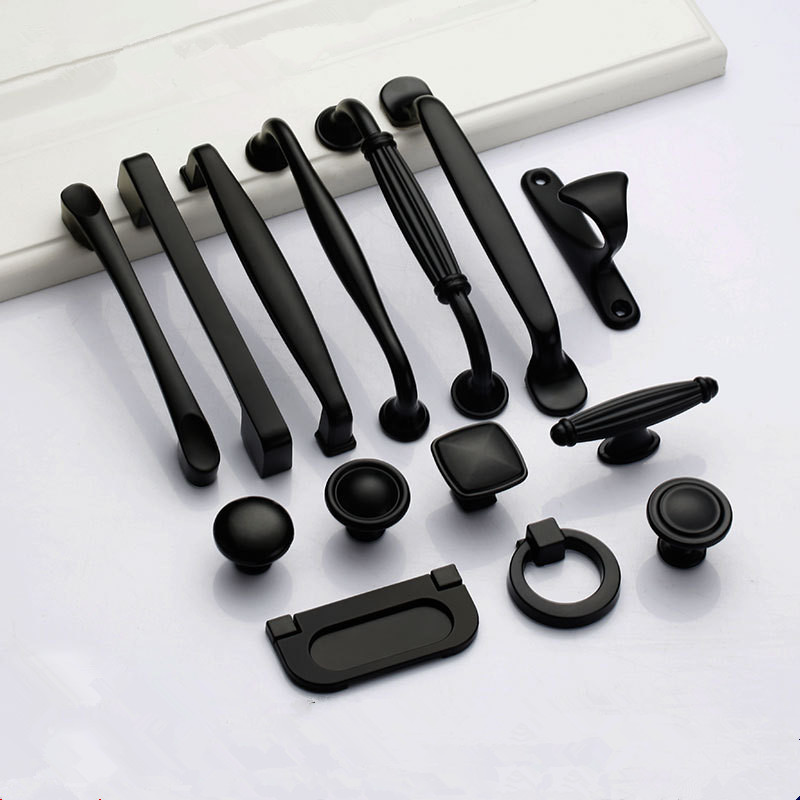 Black Handles for Furniture Ca - Drawer Pull Gold recension och pris