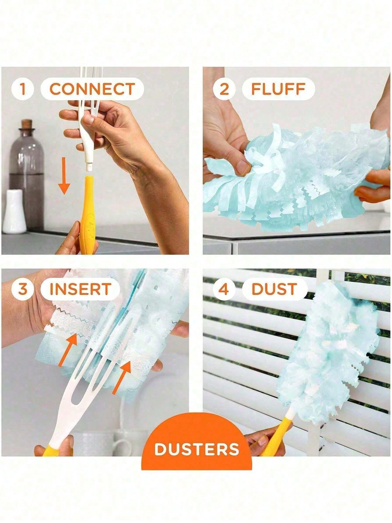 Electrostatic Dust Duster Refi - Furniture Hardware Brackets recension och pris
