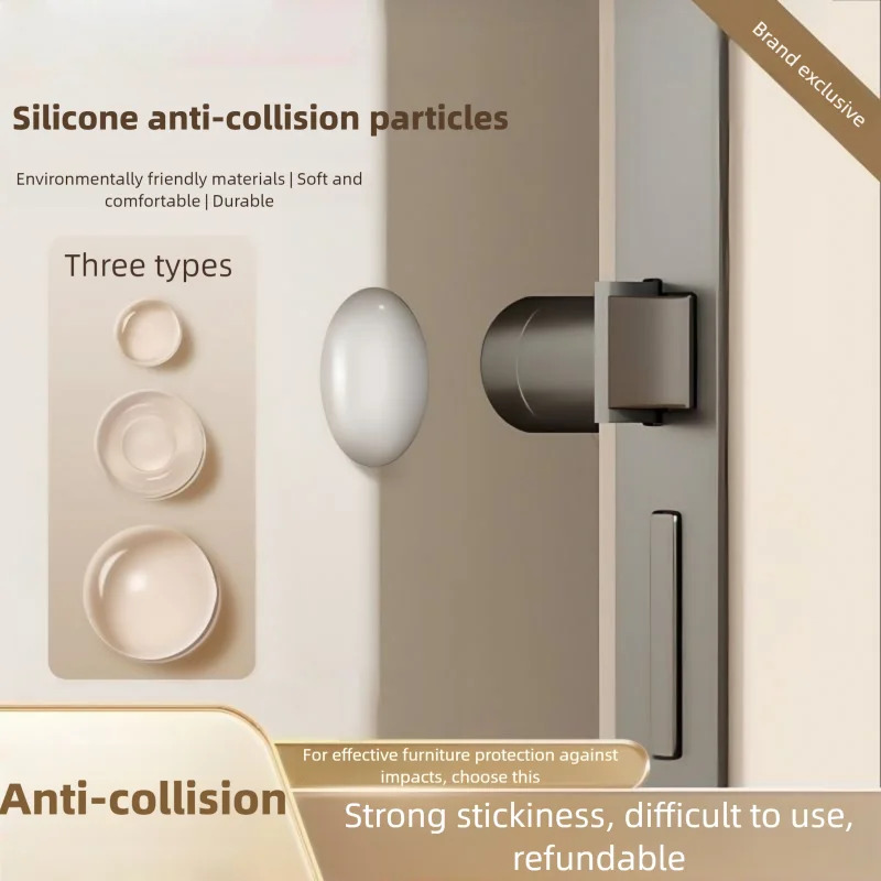 Silicone cabinet bumpers Rubbe - Furniture Hardware Brackets recension och pris