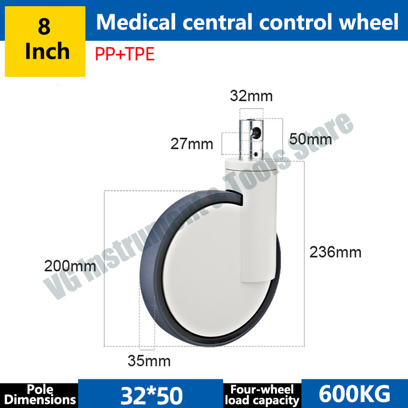 1 Pcs-8-inch High Quality TPR  - Furniture Quality Control recension och pris