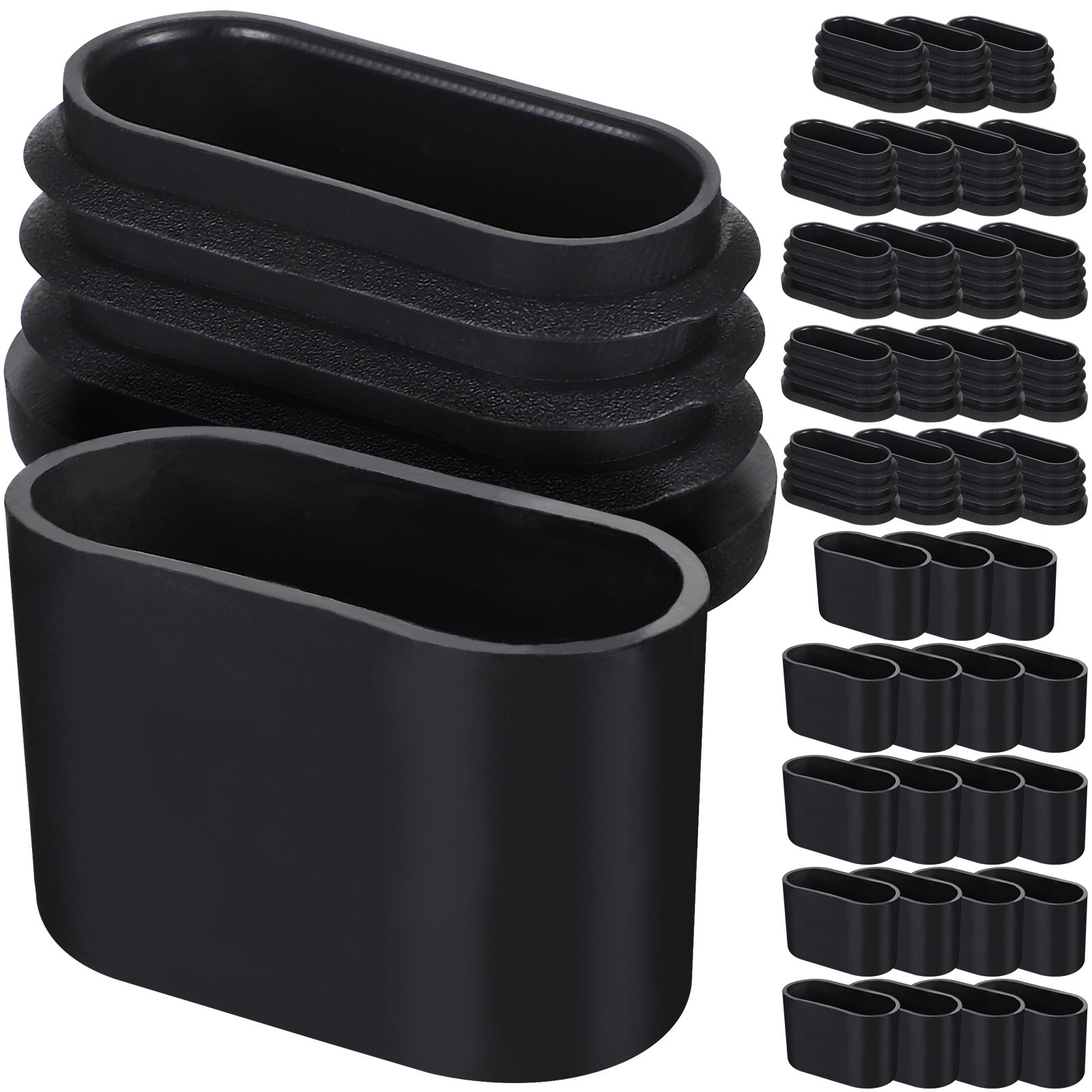 1Set Black Furniture Leg Pads  - Furniture Foot Pad recension och pris