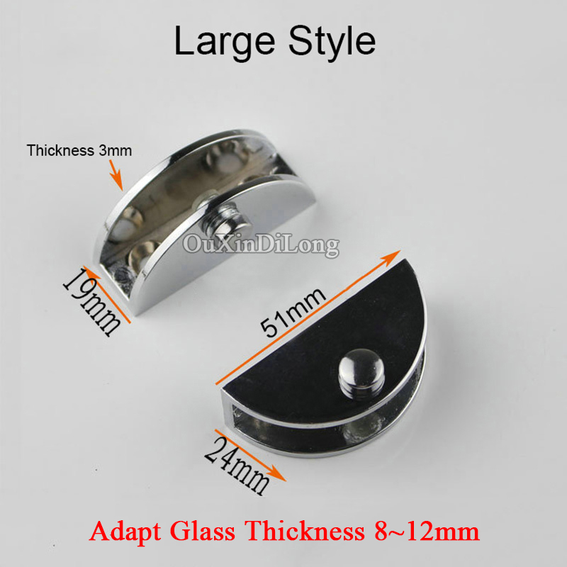 Brand New 10PCS Round Glass Cl - Brand Hardware Furniture recension och pris