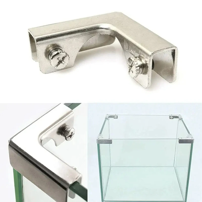 4Pcs L Type Glass Fixing Clip  - Furniture Hardware Types recension och pris