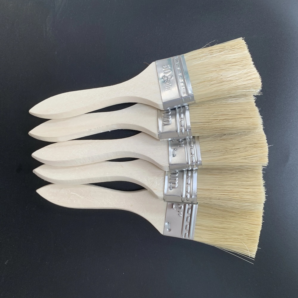 Wooden Paint Brush Set with Er - Furniture Hardware Brackets recension och pris