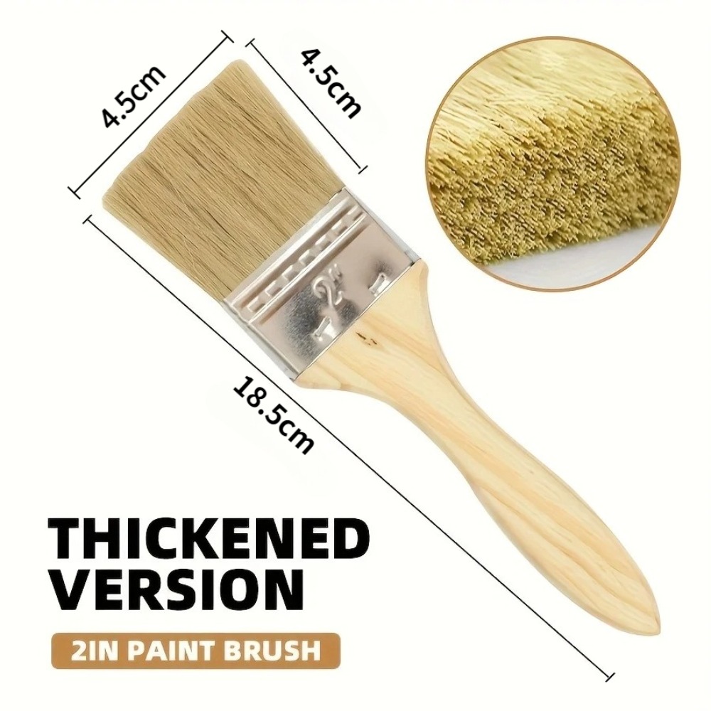 Wooden Paint Brush Set with Er - Furniture Hardware Brackets recension och pris