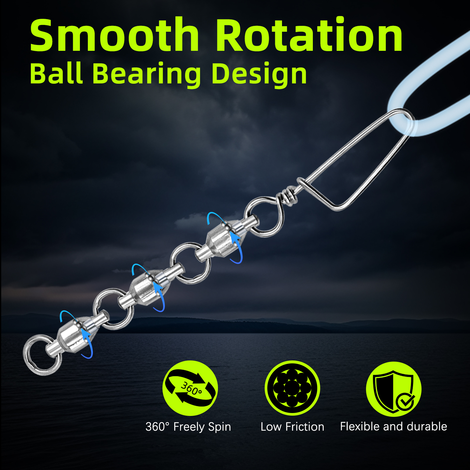 9KM Ball Bearing Swivel Snap 5 - Joint Connector Bracket recension och pris