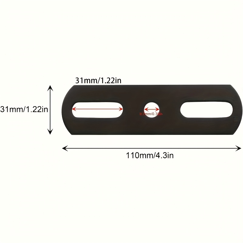 4pcs Flat Support Bracket Repa - Joint Connector Bracket recension och pris
