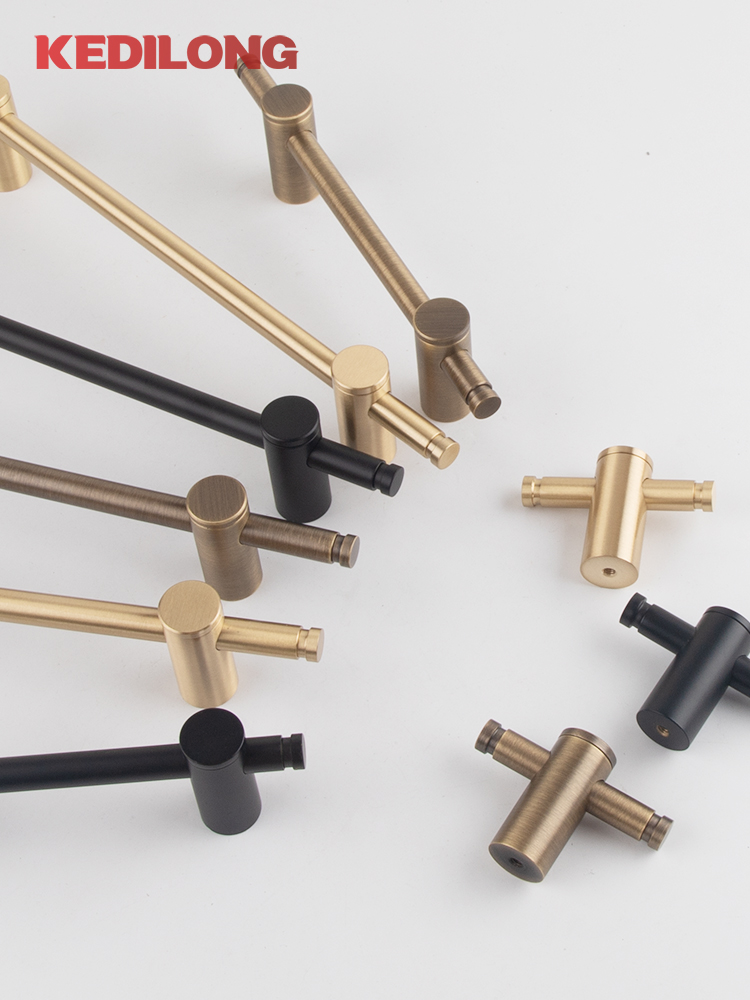 KEDLO Modern minimalist solid  - Drawer Pull Gold recension och pris