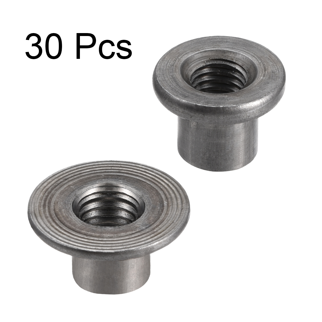 30Pcs M8 M10 Carbon Steel Roun - Furniture Hardware Threaded Inserts recension och pris