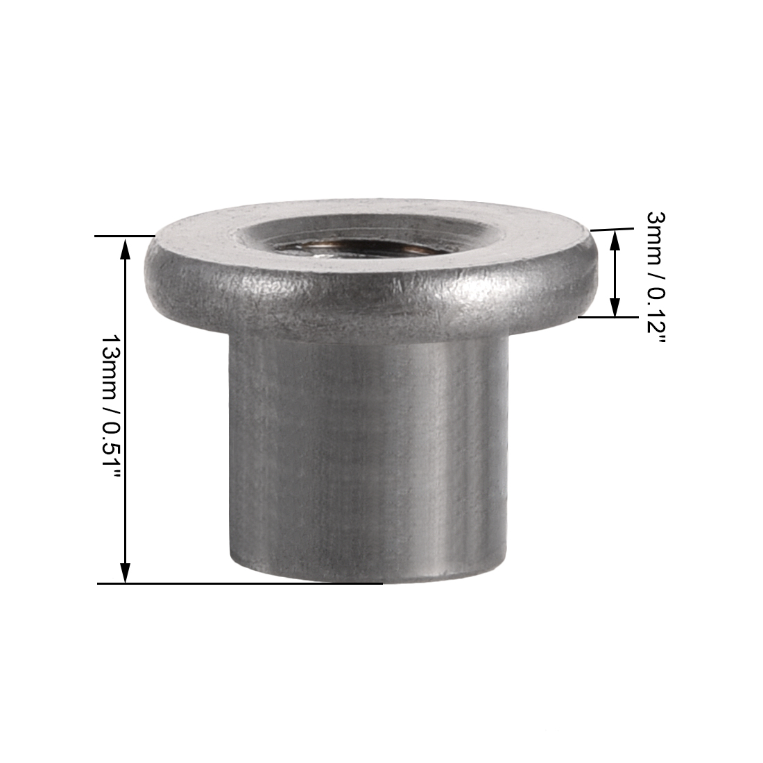 30Pcs M8 M10 Carbon Steel Roun - Furniture Hardware Threaded Inserts recension och pris