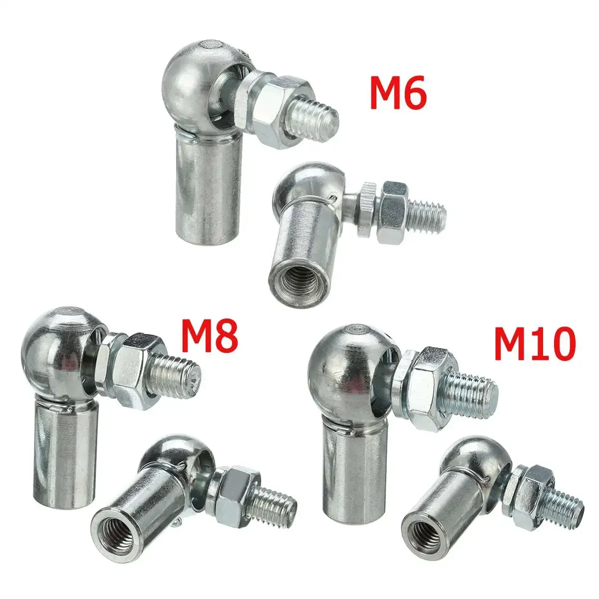 2pcs M6 M8 M10 Universal Silve - Joint Connector Bracket recension och pris
