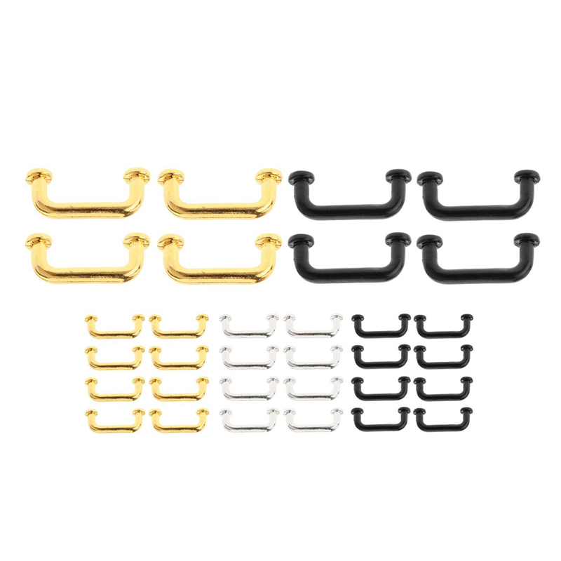 1:12 Miniature 4/8pcs Door Cab - Furniture Hardware Brackets recension och pris
