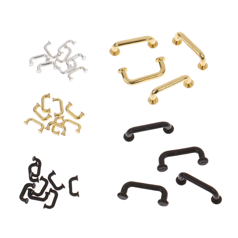 1:12 Miniature 4/8pcs Door Cab - Furniture Hardware Brackets recension och pris