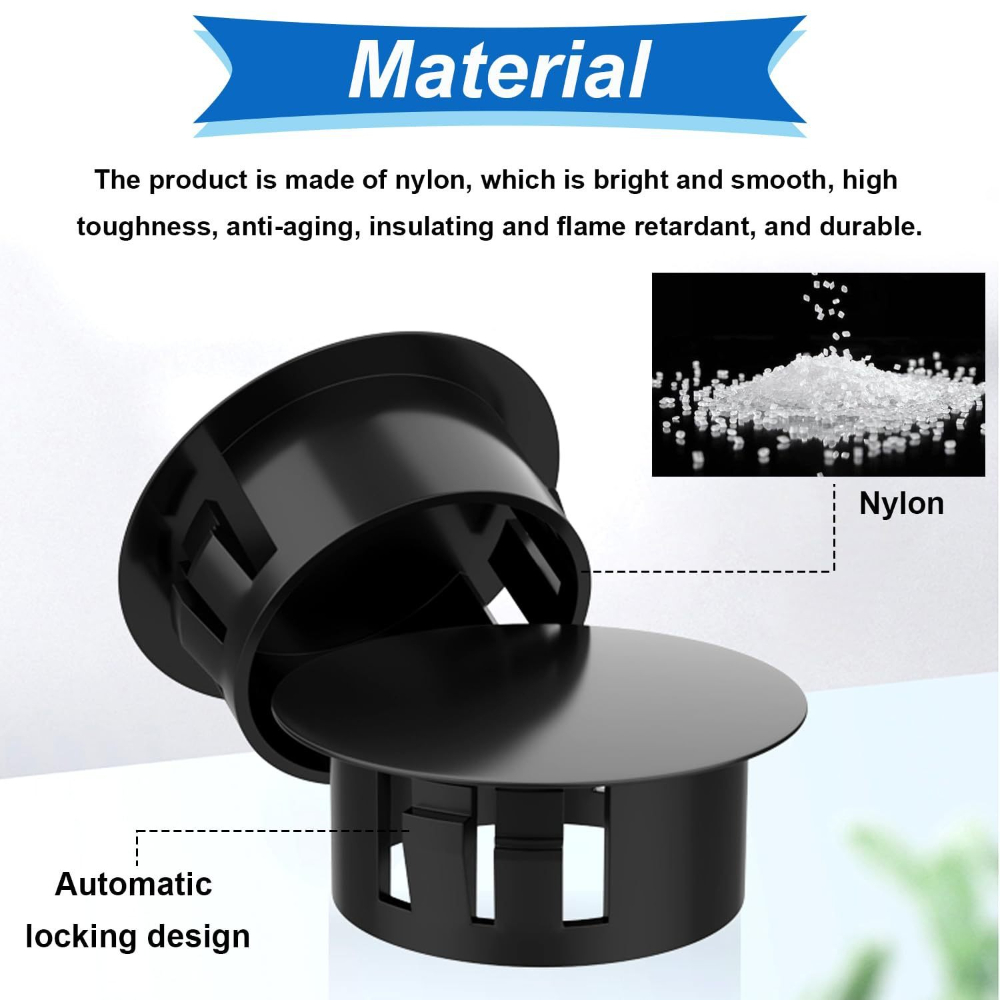 135pcs Black Cover Screw-type  - Furniture Hardware Types recension och pris