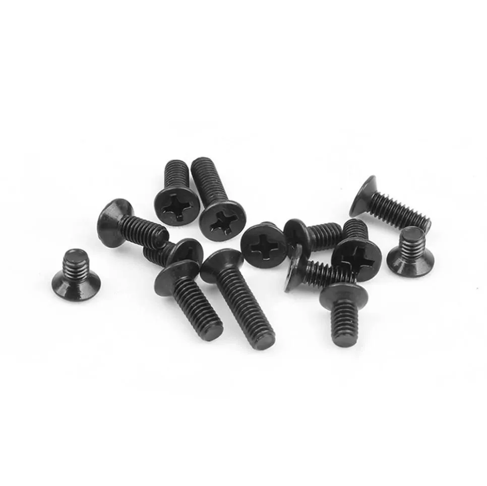 500pcs Black Screws and Screwd - Furniture Hardware Types recension och pris