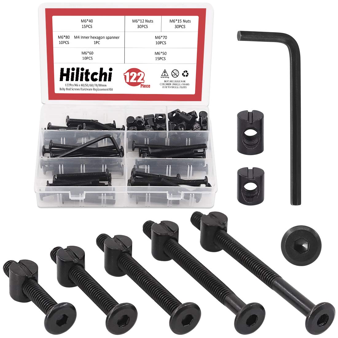M6 Hex Socket Head Screws Bolt - Furniture Hardware Images recension och pris