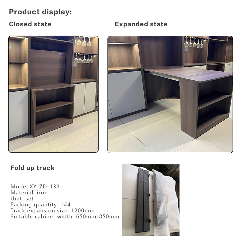 Flip Up Folding Table Extendab - Furniture Hardware Types recension och pris