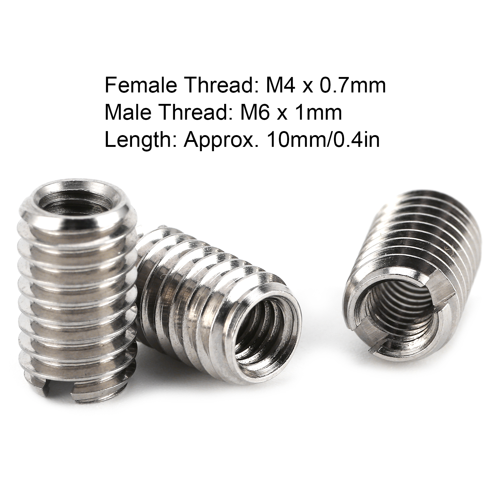 10Pcs Reducer Nuts Male Female - Furniture Hardware Threaded Inserts recension och pris