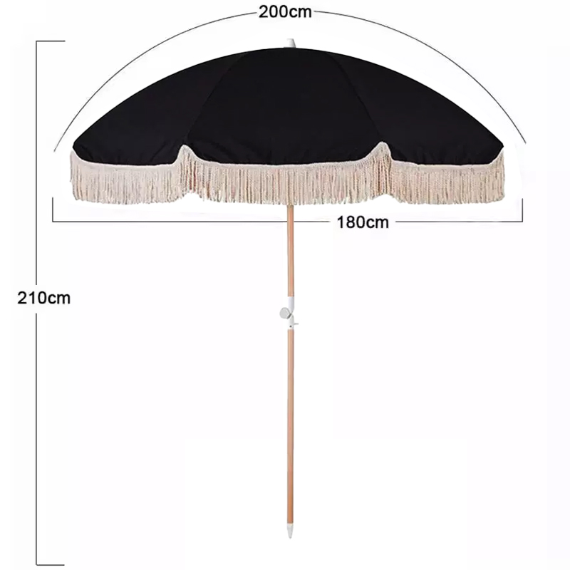 Luxury Boho Outdoor Umbrella C - Furniture Quality Control recension och pris
