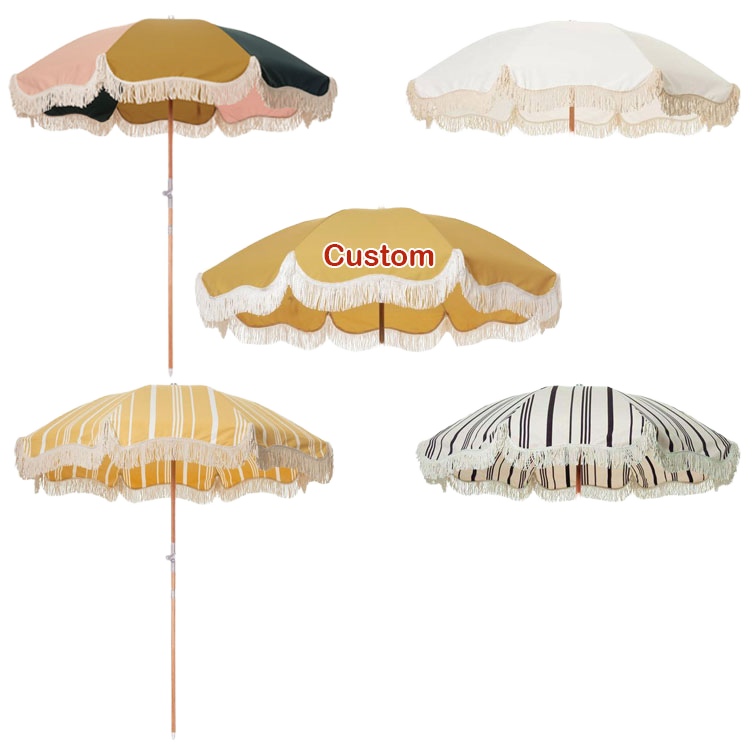 Luxury Boho Outdoor Umbrella C - Furniture Quality Control recension och pris