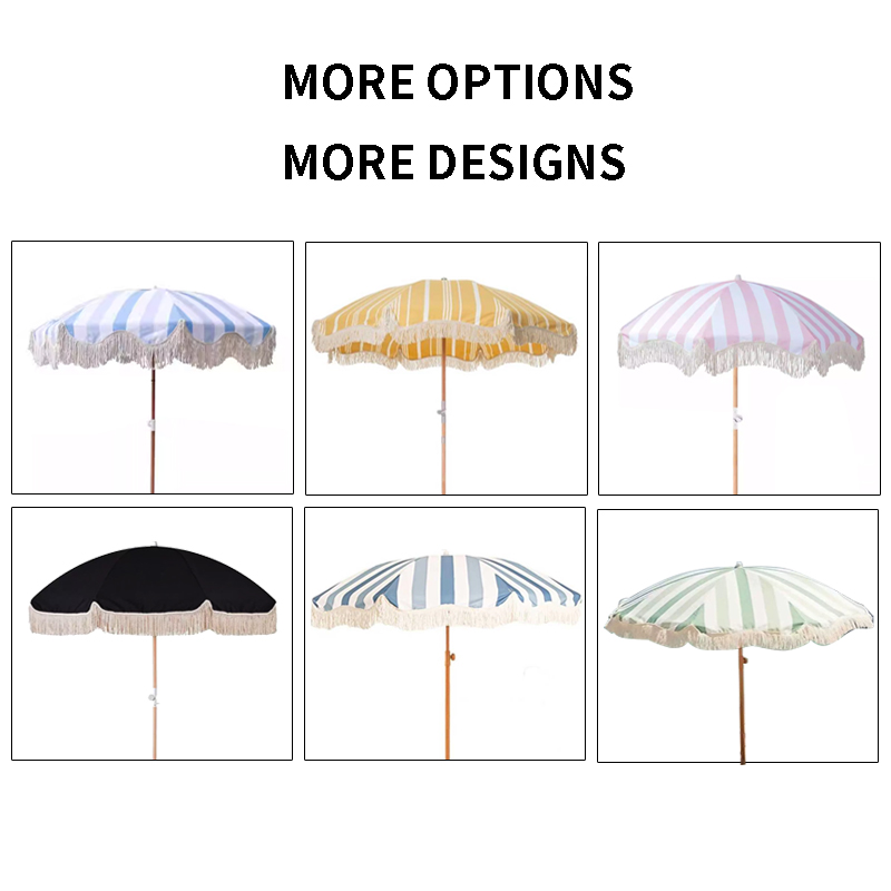 Luxury Boho Outdoor Umbrella C - Furniture Quality Control recension och pris