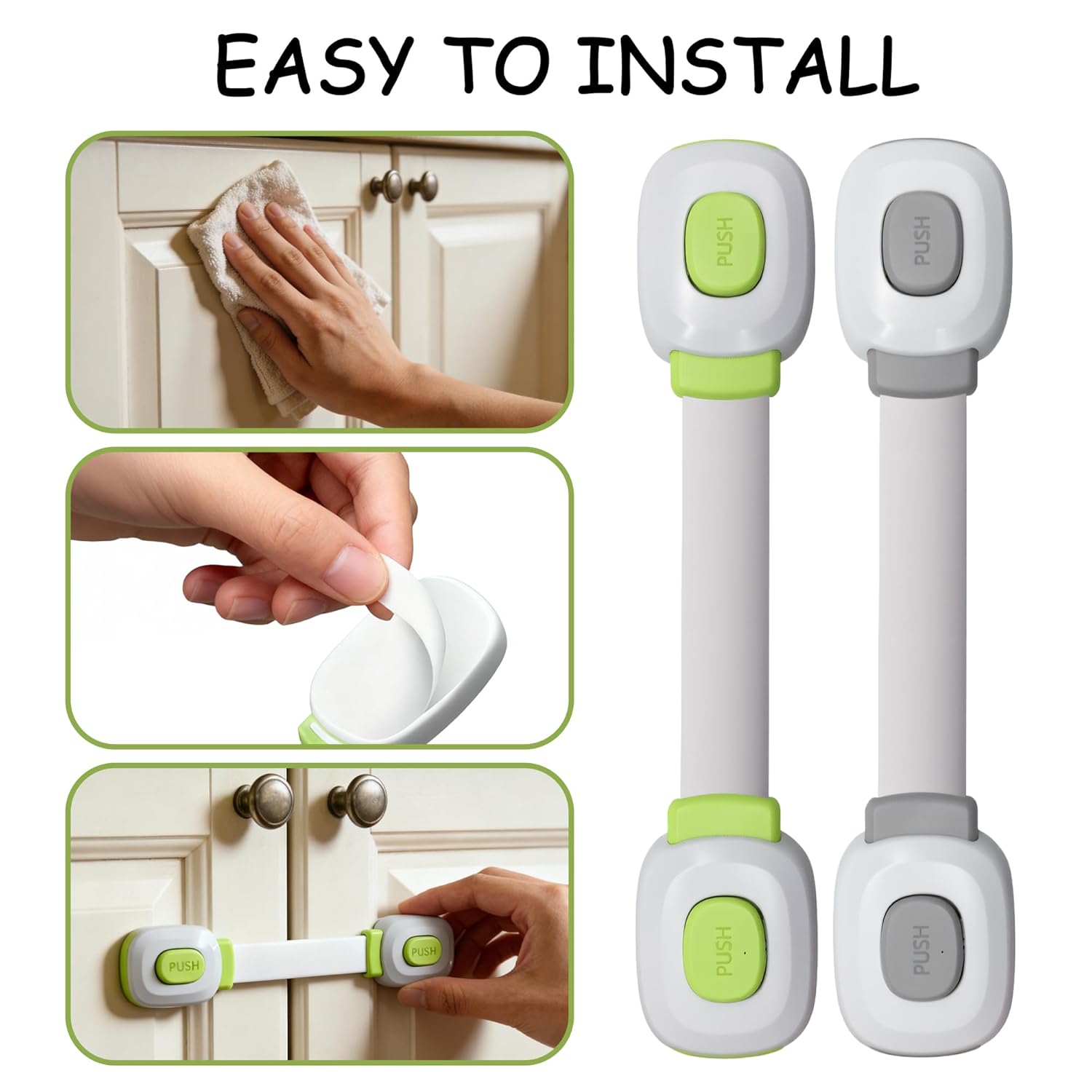 Universal Cabinet Door Lock Ad - Furniture Hardware Brackets recension och pris