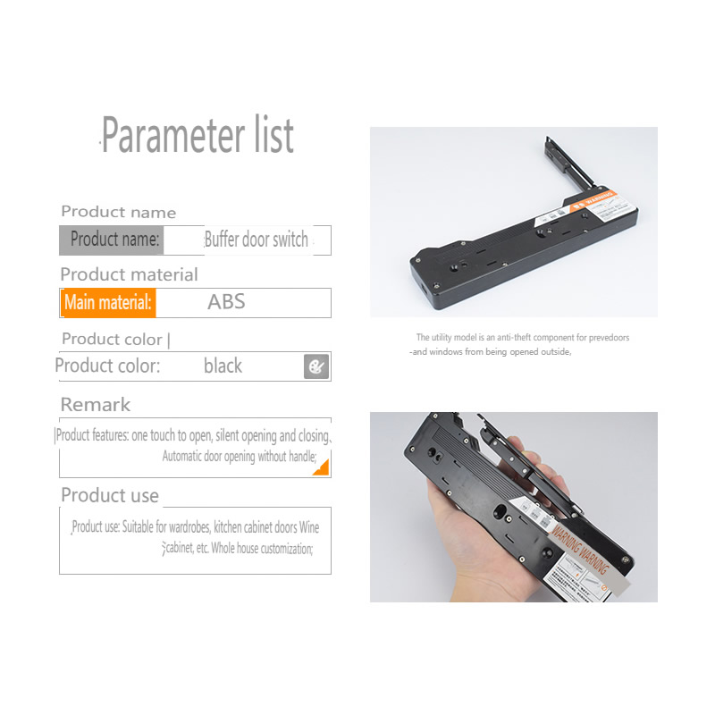 Automatic Door Opener Free Han - Soft Close Hinge recension och pris
