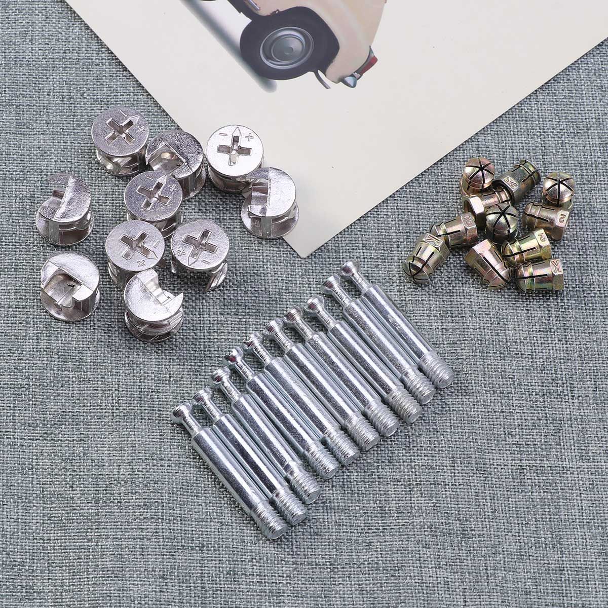 10Sets Furniture Connector Har - Furniture Hardware Threaded Inserts recension och pris
