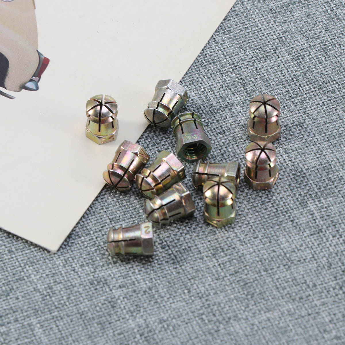 10Sets Furniture Connector Har - Furniture Hardware Threaded Inserts recension och pris