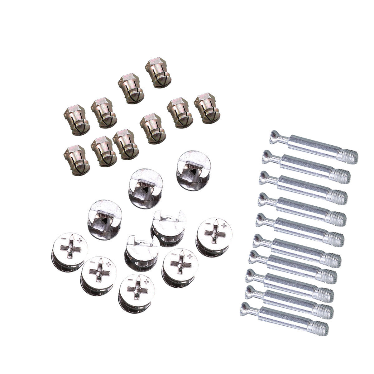 10Sets Furniture Connector Har - Furniture Hardware Threaded Inserts recension och pris