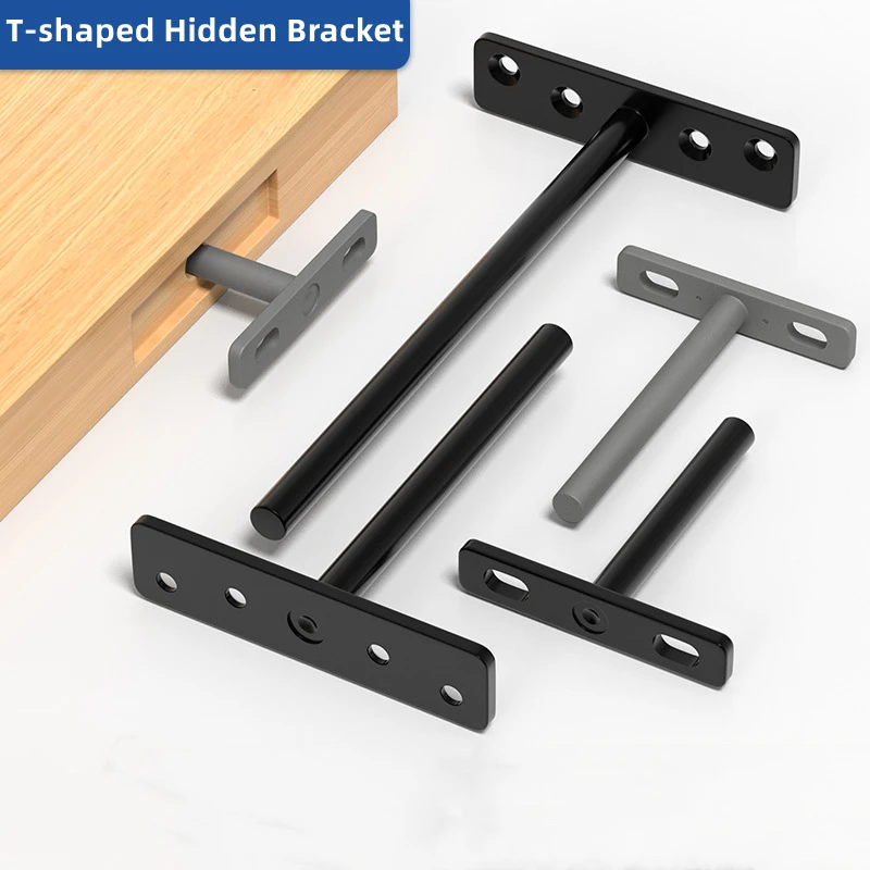 1Pcs Invisible Support T-brack - Furniture Hardware Types recension och pris