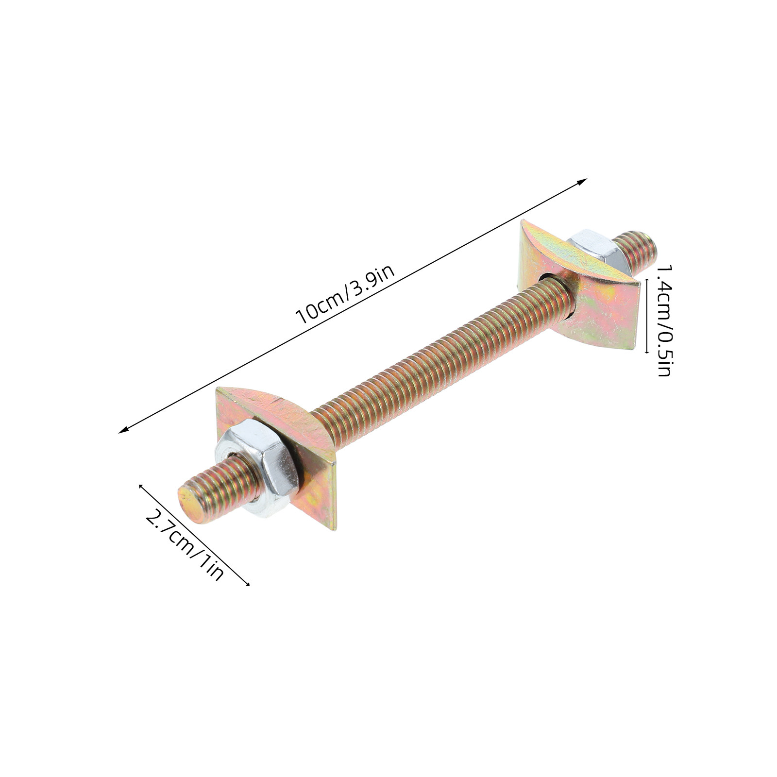 8Pcs Heavy Duty Bed Frame Corn - Furniture Rails Hardware recension och pris