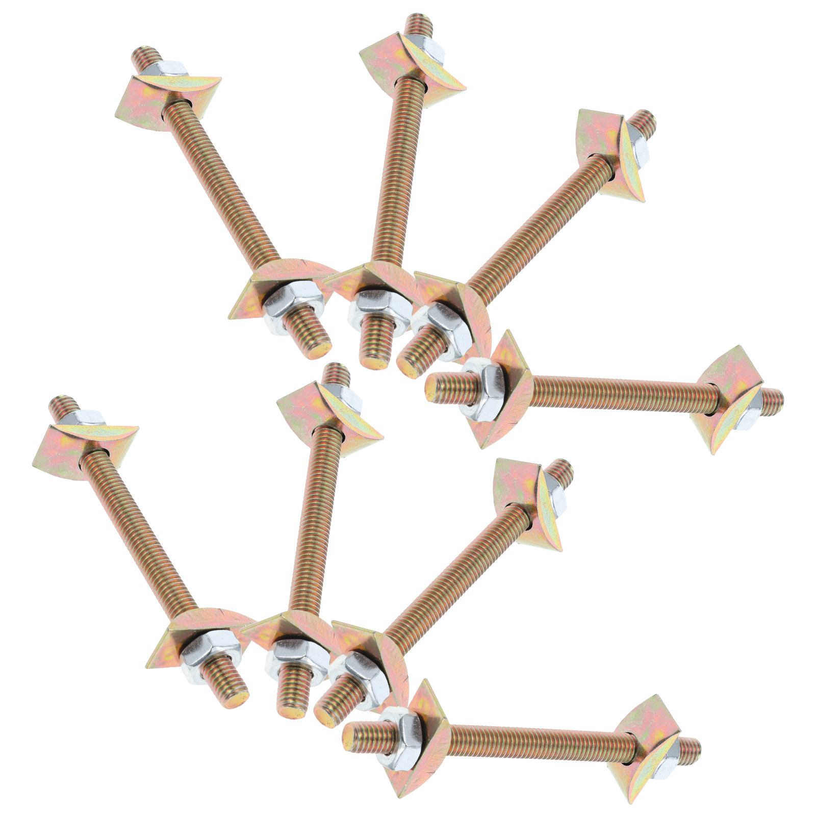 8Pcs Heavy Duty Bed Frame Corn - Furniture Rails Hardware recension och pris