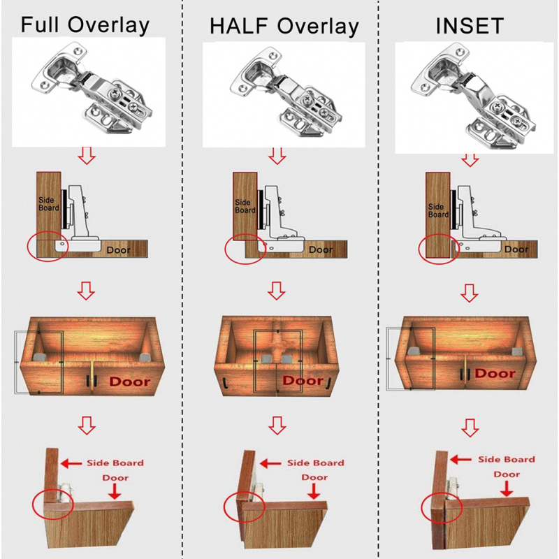 2-20Pcs Stainless Steel Concea - Soft Close Hinge recension och pris